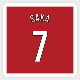 Saka 7 Home Kit - 22/23 Season Sticker